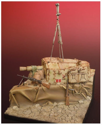 1:35 resin figure model Turret model Unassembled Unpainted