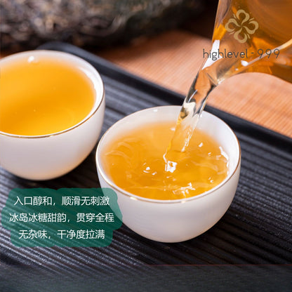 357g Pu'er Tea Raw Cake 2015 Bing Dao Ancient Tree Yunnan Qi Zi Bing
