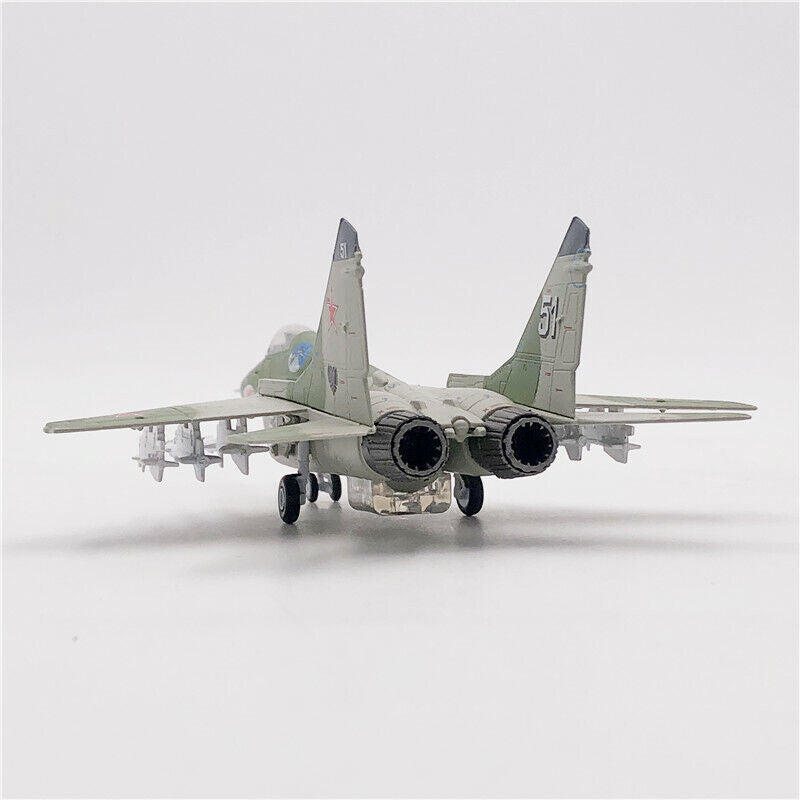 1:100 WLTK MIG29 Fulcrum-C Fighter Airplane Diecast Military Aircraft Model