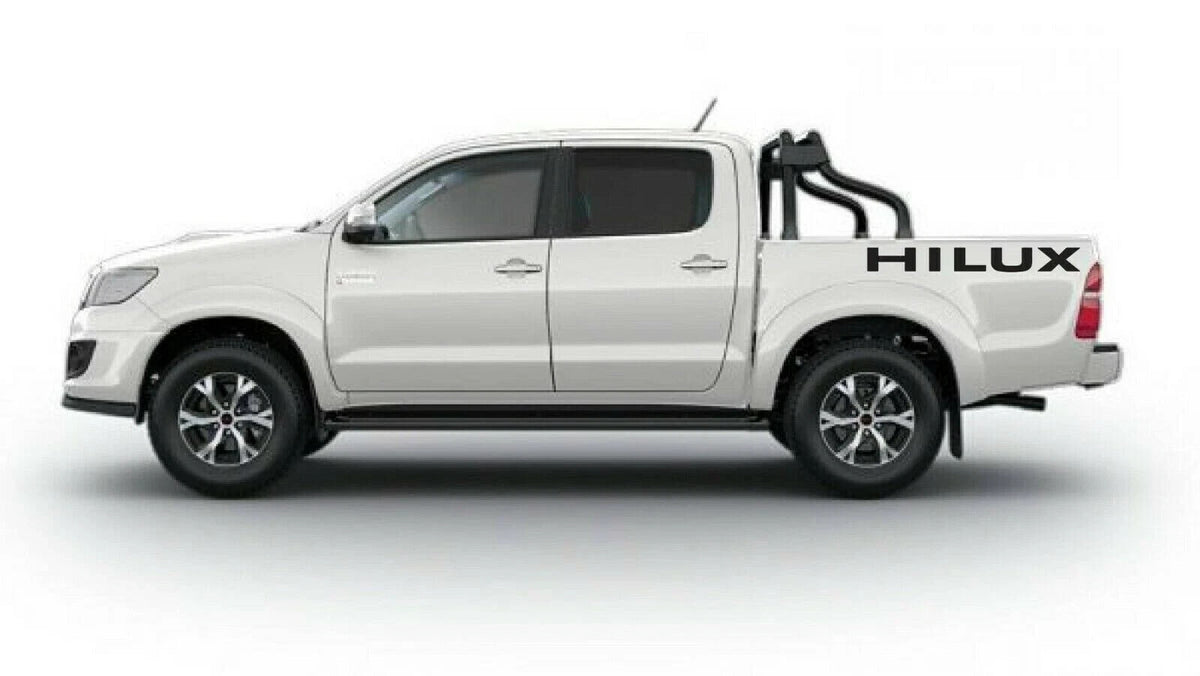 Toyota Hilux Side Bed Graphics Rear Decals Both Sides Stickers