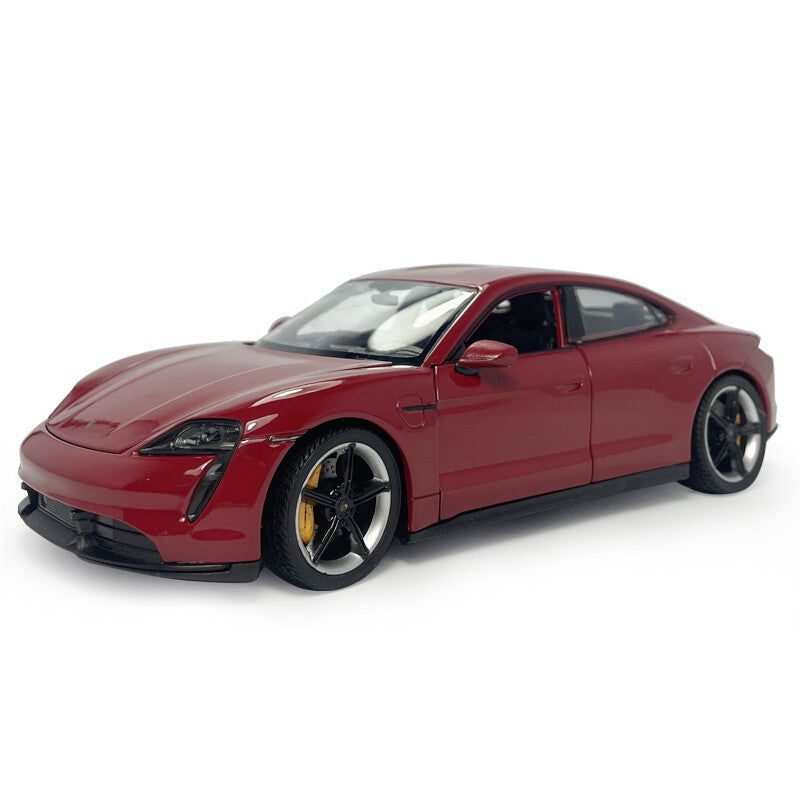 1:24 Porsche Taycan Turbo S Model Car Diecast Vehicle Toys for Boys Gifts Adults
