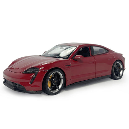 1:24 Porsche Taycan Turbo S Model Car Diecast Vehicle Toys for Boys Gifts Adults
