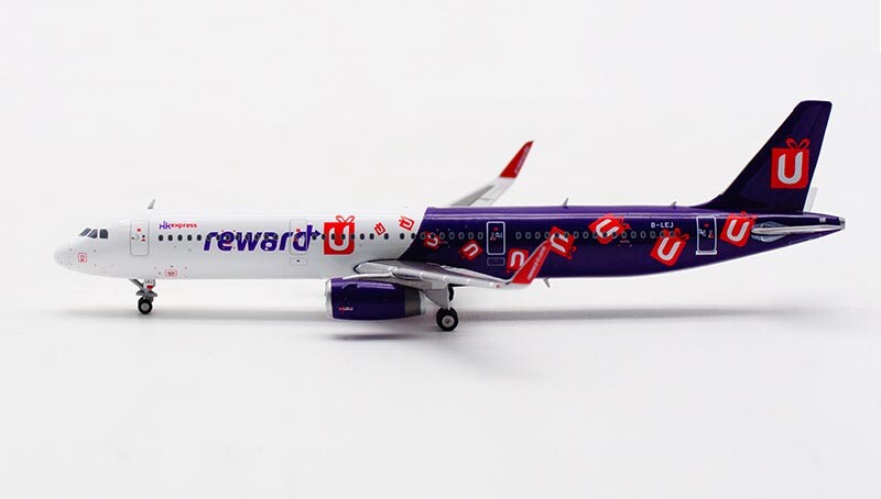 JC Wings HK Express Airways Airbus A321 B-LEJ 1/400 diecast plane model aircraft
