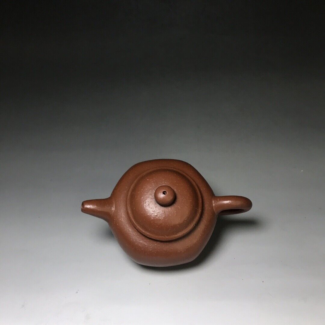 Chinese Yixing Zisha Clay Handmade Exquisite Teapot（鼓腹壶 底款：孟臣）