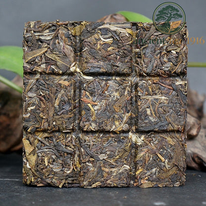 100g 2017 Xiaguan Gold Silk Big Snow Mt. Pu-erh Puer Raw Pu'er Mini Brick Tea