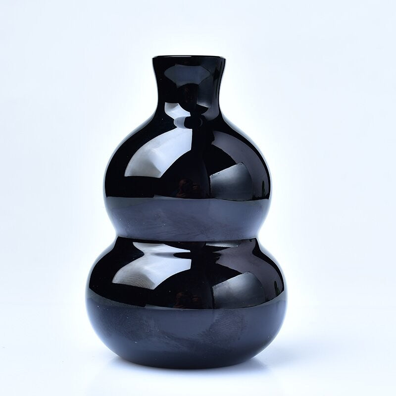 3cm Natural Obsidian Calabash Ornament Pendant Car Hanging Accessories