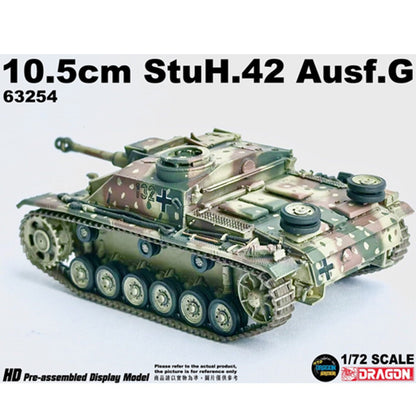 1/72 German 10.5cm Type 42 Assault Howitzer G-Tank Model 1944