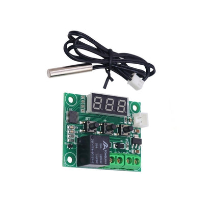 2Pcs XH-W1209 DC12V Digital Temp Thermostat Temperature Control Switch Plate B