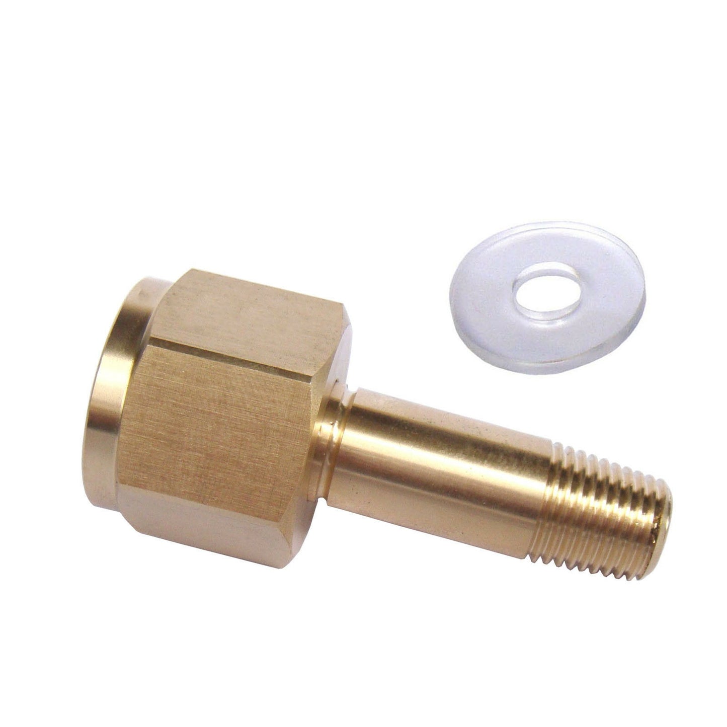 DIN 477/W21.8 Hex Nut &Nipple with Washer Carbon Dioxide Regulator Hardware Tool