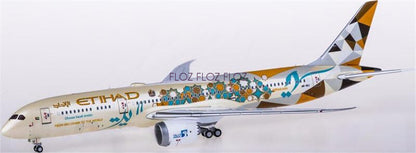 for JC Wings for Etihad Airways for Boeing 787-9 Dreamliner A6-BLI 1:400 Model