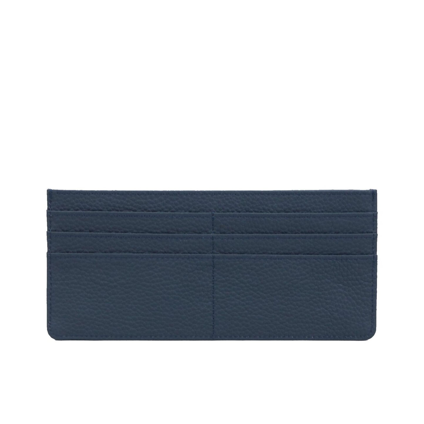 Genuine Leather Card Wallet Flat Purse Ultra Thin Leather Long Wallet 9*20 CM