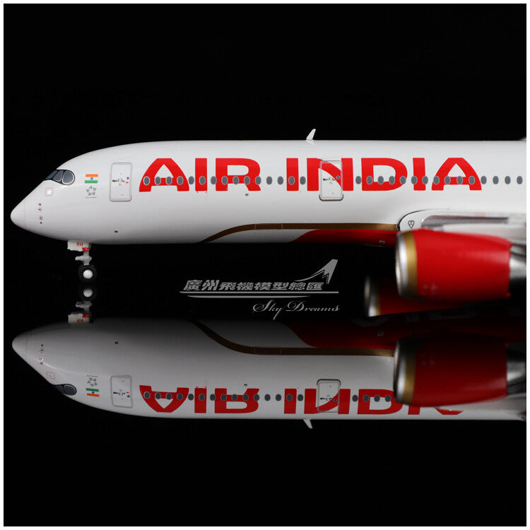 1:400 GeminiJets AIR INDIA AIRBUS A350-900 Passenger Airplane Diecast Model