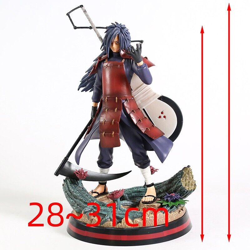 Naruto Shippuden Figur Madara Uchiha PVC Actionfigur Modell Statue Spielzeugkiste-