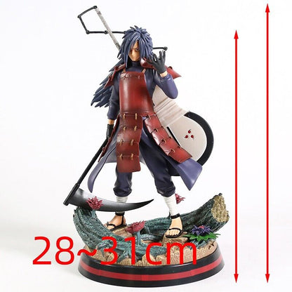 Naruto Shippuden Figur Madara Uchiha PVC Actionfigur Modell Statue Spielzeugkiste-