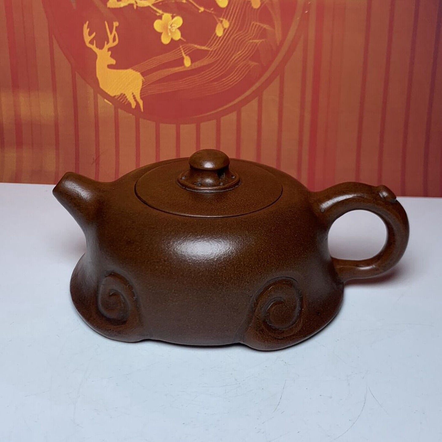 Vintage China Yixing Purple Clay Teapot Zisha Ceremony Fashion Exquisite Tea Set