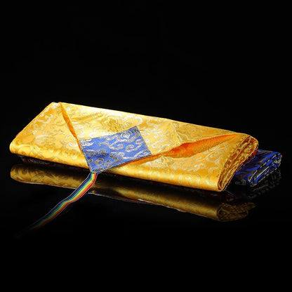 27.5 inch Buddhist Tibetan Thickened Cover Cloth Copy Book Bag Magic Tool Storage -