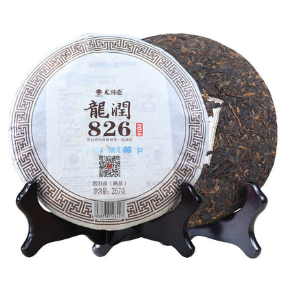 826 * 2014 Yunnan Longrun Ripe Puer Tea Cake LinCang Old Tree 357g Shou Pu-erh