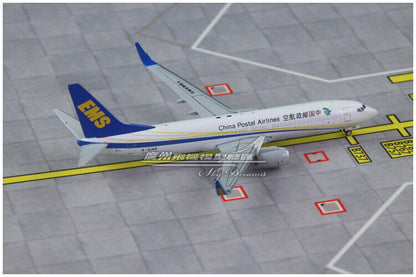 1:400 JC Wings EMS China Postal Airlines BOEING 737-800 Airplane Diecast Model
