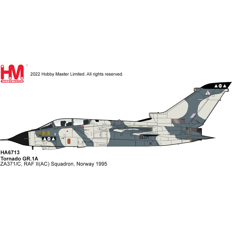 HM 1/72 Storm Fighter Model Tornado GR.1A RAFII (AC) Squadron Norway 1995