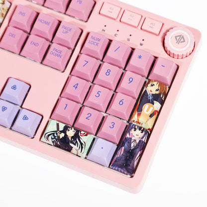 108 Keys PBT Keycap Set F/Mechanical Keyboard Fast Ship Stock Anime K-ON！
