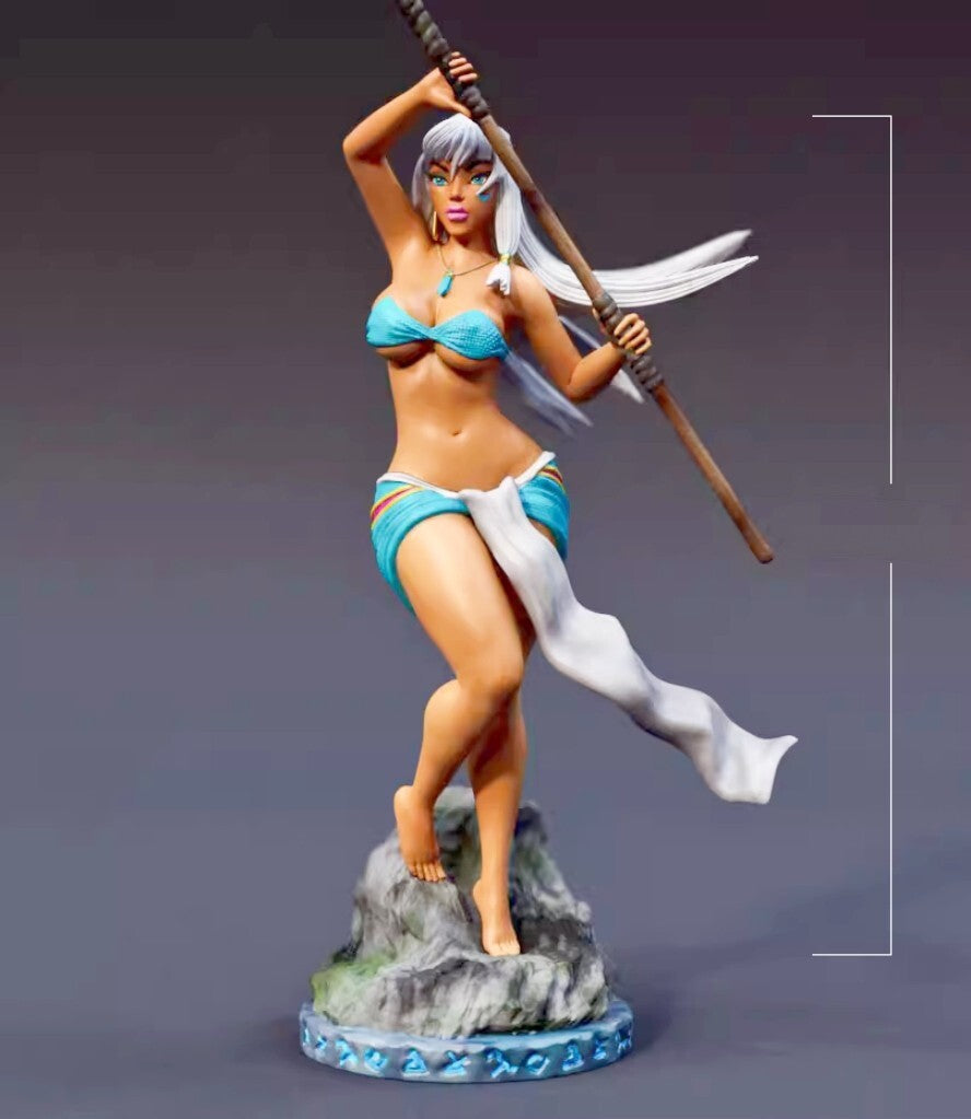 1/24 resin figure model Ocean Princess 3D Printing unassembled unpainted