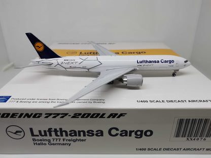 1:400 JC Wings Lufthansa Cargo BOEING B777-200LRF Airplane Diecast Model