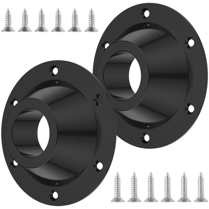 RV Table Bases Aluminium Floor Fixed Mount Pedestal Replace Kits Camper Black