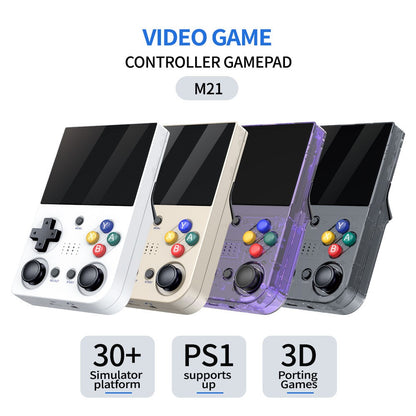 New Upgraded M21 Retro Handheld Game Console, 128GB 3 Inch Mini Video Game