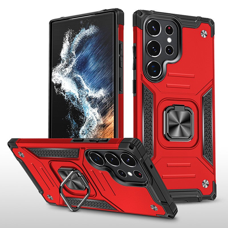 Suitable for Samsung S20 Keng armored sergeant anti-fall ring mobile phone case