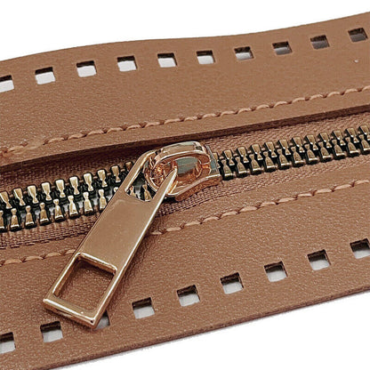 Custom DIY Zipper Woven Bag Hardware Stitch Zipper Handbag Zipper ⌒