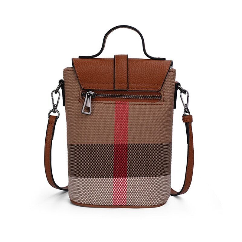 Canvas Crossbody Ladies Bag Zipper Bag Handbag Women Small Shoulder Bag