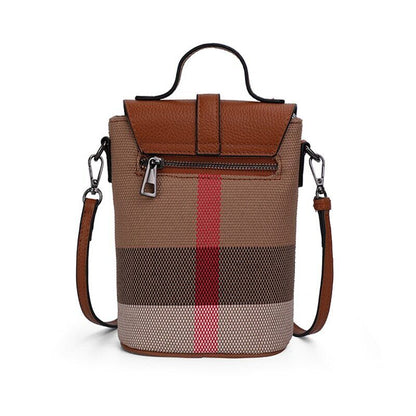 Canvas Crossbody Ladies Bag Zipper Bag Handbag Women Small Shoulder Bag