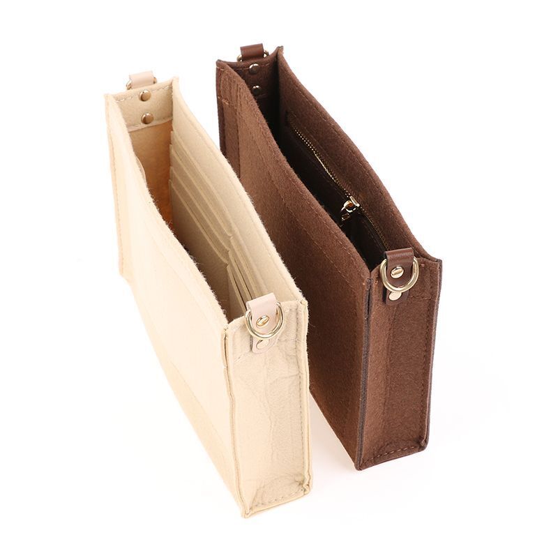 Toiletry Pouch Bag Makeup Purse Insert Organizer Toiletry Luxury Organizer Chain