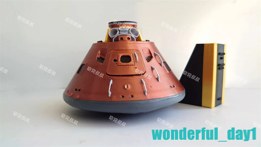 1/32/48 Scale Apollo Program Apollo 11 Re-entry Capsule Astronaut Model Toy Gift