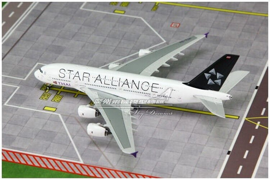 1:400 Phoenix THAI STAR ALLIANCE AIRBUS A380 Passenger Airplane Diecast Model