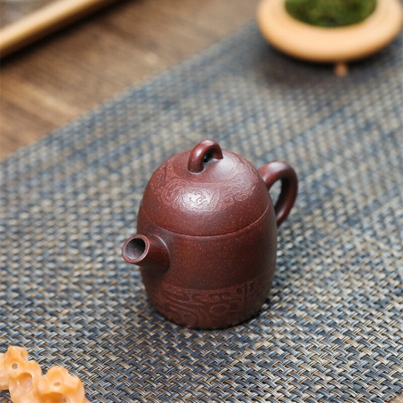 Traditional Craft Real Yixing Zisha Clay Tea Pot Marked Qinquan Pot Handmade New