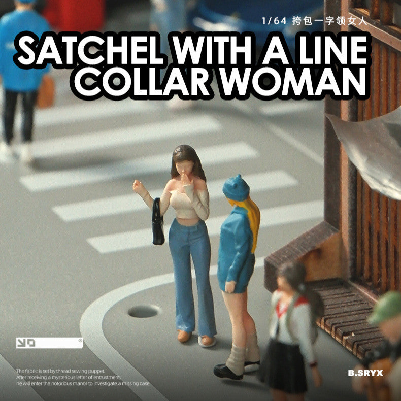 1/64 Trendy Girl Figure Model City Sexy Gril Scene Doll Display Model