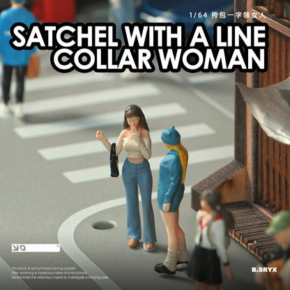 1/64 Trendy Girl Figure Model City Sexy Gril Scene Doll Display Model