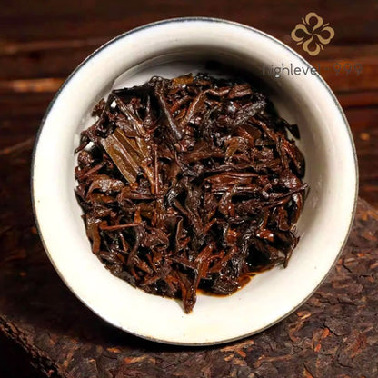 250g Ripe Pu'er Tea Brick Yiwu Ancient Tree Yunnan Premium Aged Compressed Tea