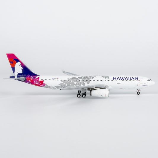 1:400 NGmodels Hawaiian Airlines Airbus A330-200 Airplane Diecast Plane Model
