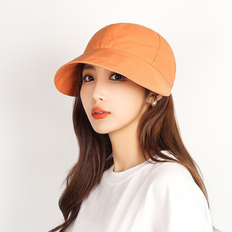 Womens Sun Hat Visors Fisherman Hat Hiking Baseball Cap Beach Cap UV Protection