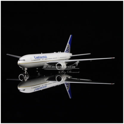 1:400 Phoenix Contiental BOEING 777-200ER Passenger Airplane Diecast Plane Model