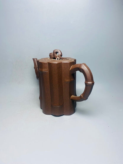 Chinese Yixing Zisha Clay Handmade Exquisite Teapot （一捆住 底款：婉芬）