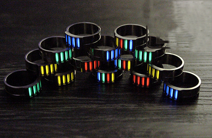 New TC4 Titanium Alloy Finger Ring Men Women Finger Ring Gift
