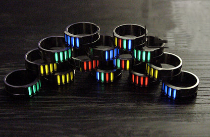 New TC4 Titanium Alloy Finger Ring Men Women Finger Ring Gift