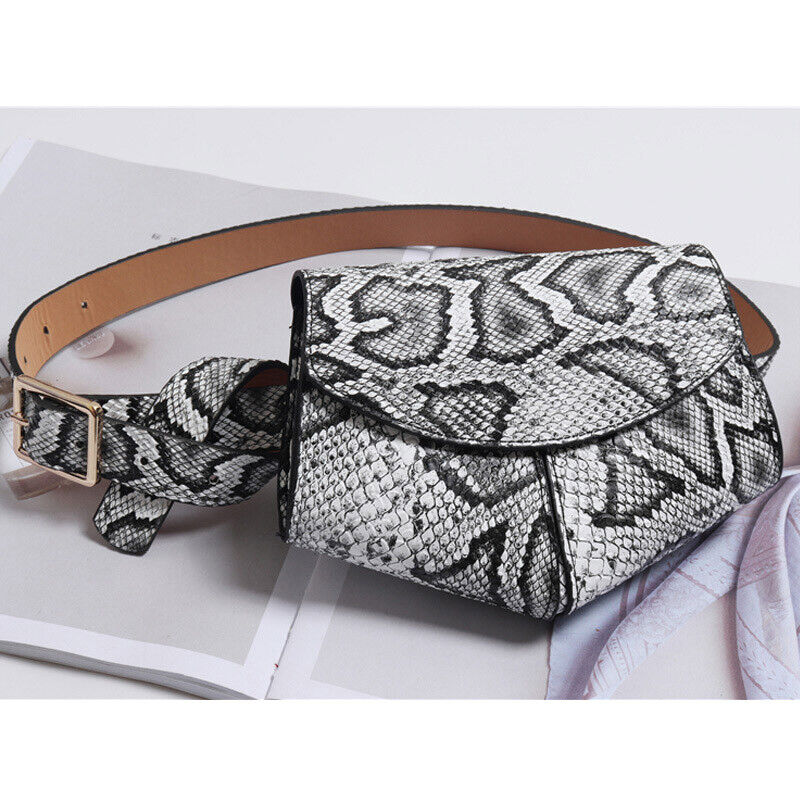 Fanny Pack Women Girl Fashion Waist Belt Bag serpentine Vintage Waist Bag Gifts