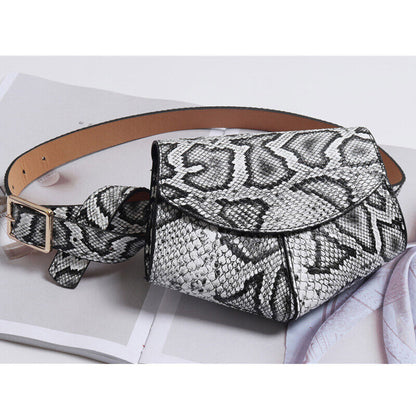 Fanny Pack Women Girl Fashion Waist Belt Bag serpentine Vintage Waist Bag Gifts
