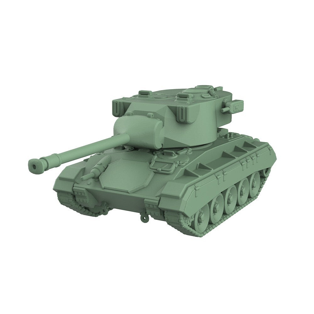 SSMODEL SS1250513 1/1250 Military Model Kit US M24E2 Super Chaffee Light Tank
