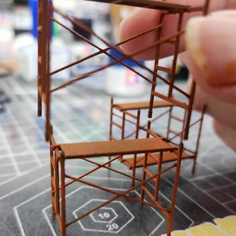 1/64 Scaffolding Model Construction Workshop Miniature Scene Props Model