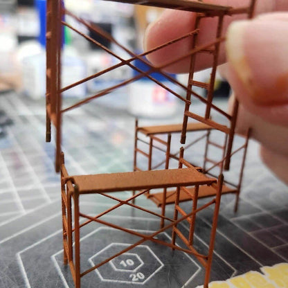 1/64 Scaffolding Model Construction Workshop Miniature Scene Props Model